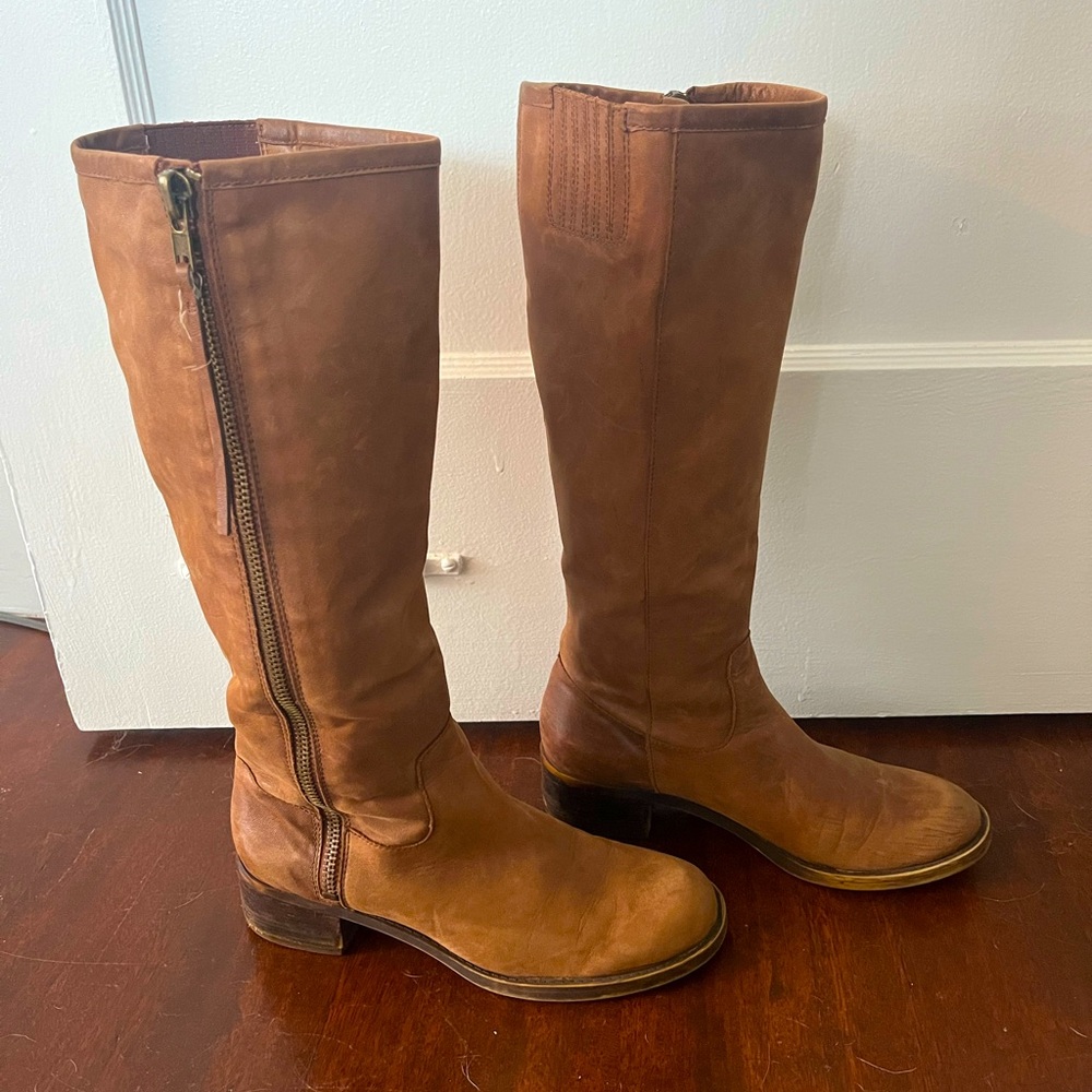 Lucky Brand tall leather boot